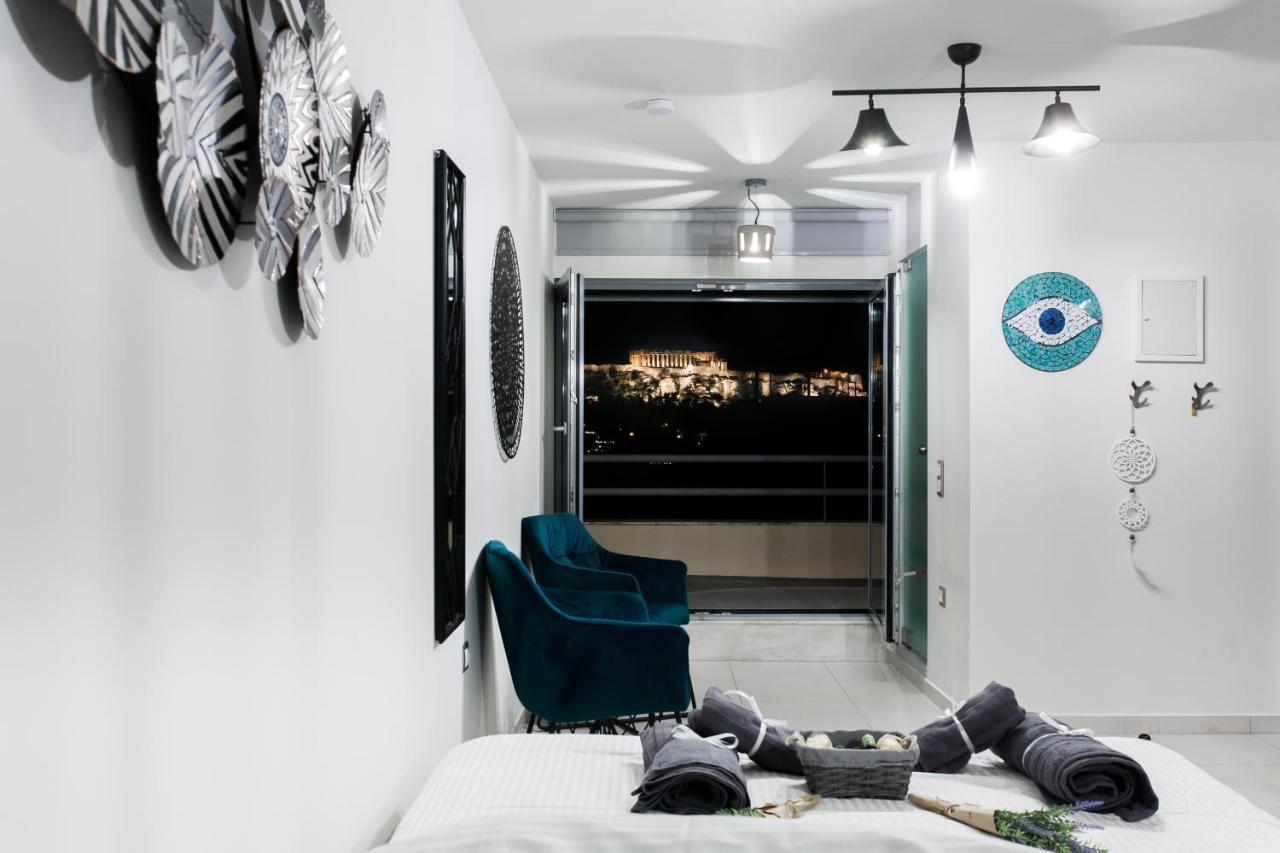 Apartament Gorgeous Retire With Breathtaking Acropolis View! Ateny Zewnętrze zdjęcie